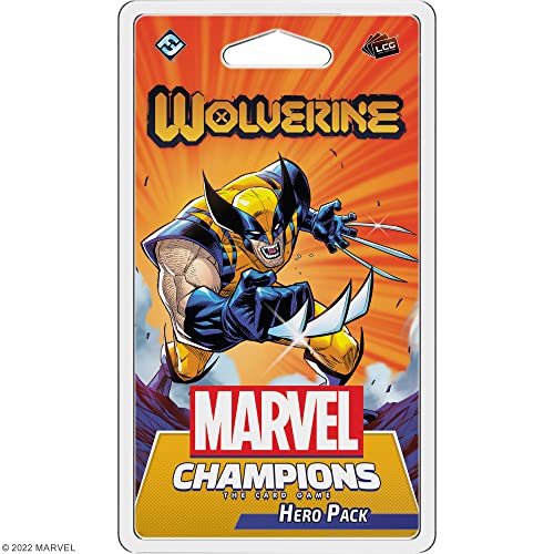 Fantasy Flight Games Marvel Champions Das Kartenspiel Wolverine Hero Pack, ab 14 Jahren, 1-4 Spieler, durchschnittliche Spielzeit 45-90 Minuten, hergestellt, FFGMC35, Mehrfarbig, 2. Hero Packs von Fantasy Flight Games