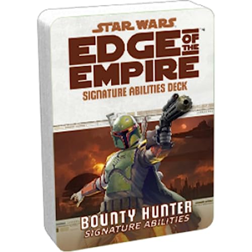 Fantasy Flight Games Star Wars RPG: Edge of The Empire - Bounty Hunter Signature Abilities Deck - English von Fantasy Flight Games