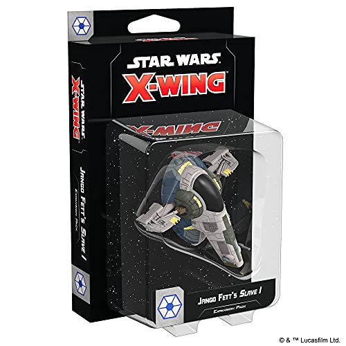 Fantasy Flight Games - Star Wars X-Wing Second Edition: Separatist Alliance: Star Wars X-Wing Second Edition: Jango Fett’s Slave I Expansion Pack - Miniature Game von Atomic Mass Games