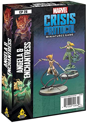 Atomic Mass Games - Marvel Crisis Protocol: Character Pack: Marvel Crisis Protocol: Angela and Enchantress - Miniature Game von Atomic Mass Games