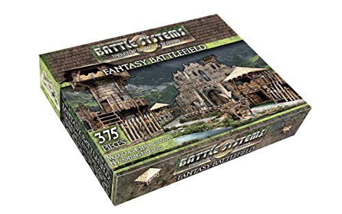 Battle Systems Fantasy Wargames Terrain Battlefield - Multi Level Tabletop War Game Board - Wargaming 40K Universe - BSTFWC002 von Battle Systems