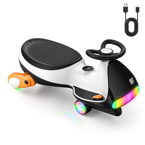 FanttikRide N7 Ultra Elektrisches Kinderauto mit Pedal, Kinder Auto, MagicMute Motor, 2 Geschwindigkeiten, 9 Farbmodi, Digitalanzeige, Bluetooth, für Kinder ab 3 Jahren, 68KG, Pinguin Schwarz FanttikRide N7 Ultra Elektrisches Kinderauto mit Pedal, Kinder Auto, MagicMute Motor, 2 Geschwindigkeiten, 9 Farbmodi, Digitalanzeige, Bluetooth, für Kinder ab 3 Jahren, 68KG, Pinguin Schwarz von FanttikRide