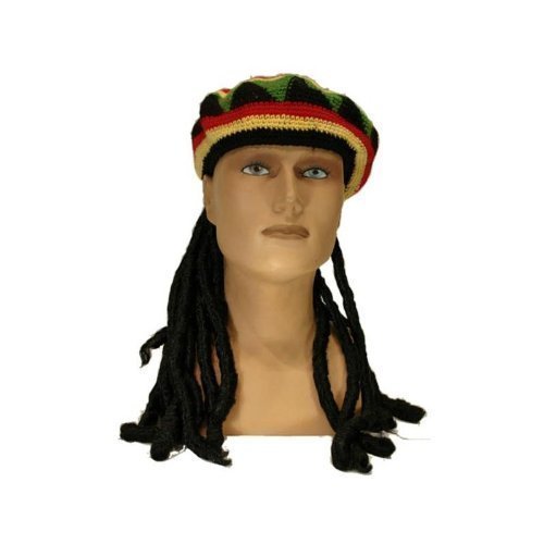 Faram Mütze Reggae mit Zöpfen von Faram