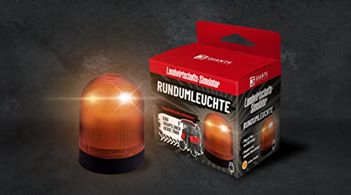 Farming Simulator Beacon Light Rundumleuchte (reagiert auf Maschinen im Spiel, Anschluss USB Kabel Typ A, 8 LEDs, Zubehör für Landwirtschaftssimulator) von Farming Simulator