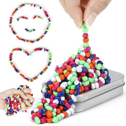Bunte Magnetsteine 300g, Crack Magnet Fidget Stone für Anti Stress Zeitvertreib, Kreativität ASMR für Erwachsene, Mini Magnet Spielzeug für Zuhause Büro – 5 Farben Bunte Magnetsteine 300g, Crack Magnet Fidget Stone für Anti Stress Zeitvertreib, Kreativität ASMR für Erwachsene, Mini Magnet Spielzeug für Zuhause Büro – 5 Farben von Farnirvana
