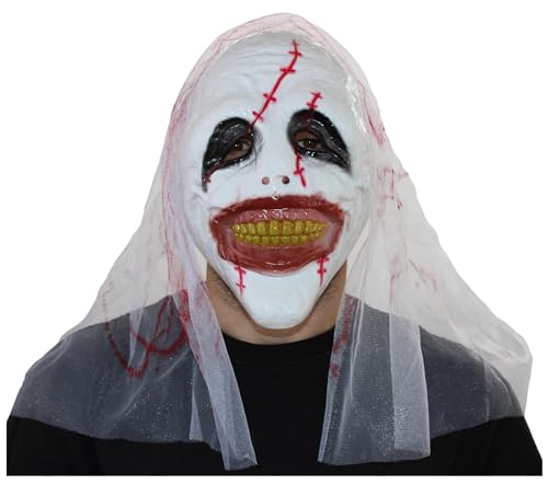 Fartoni Halloween Masken Oder The Purge Maske Horrormasken, Halloween-Killerclown, Die Purge-Maske, Skelett, Dämon. Gruselige Kostüme Und Halloween-Kostümzubehör. von Fartoni