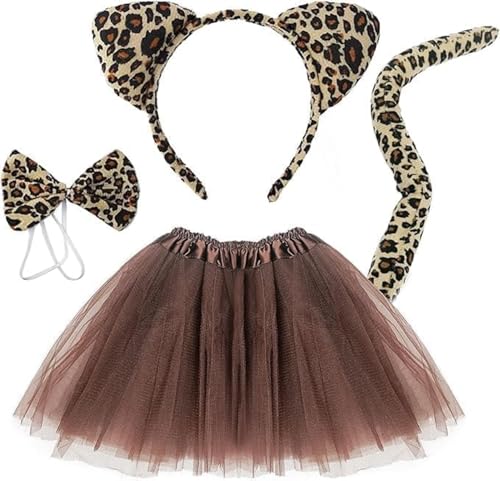 Fartoni Kostüm Tiger Leopard Katze Mädchen oder Frau. Leopardenkostüme mit Diadem, Fliege, Rock und Schwanz. Katzekostüme oder Tierkostüme mit Accessoires. Fartoni Kostüm Tiger Leopard Katze Mädchen oder Frau. Leopardenkostüme mit Diadem, Fliege, Rock und Schwanz. Katzekostüme oder Tierkostüme mit Accessoires. von Fartoni