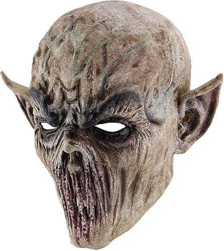 Fartoni Schreckens- oder Horrormaske eines bösen Monsters für Erwachsene, perfekt für Halloween, Horror-Cosplay, Kostümpartys, Dämon, Zombie, Außerirdischer, Mörder oder blutiger Ork. Fartoni Schreckens- oder Horrormaske eines bösen Monsters für Erwachsene, perfekt für Halloween, Horror-Cosplay, Kostümpartys, Dämon, Zombie, Außerirdischer, Mörder oder blutiger Ork. von Fartoni