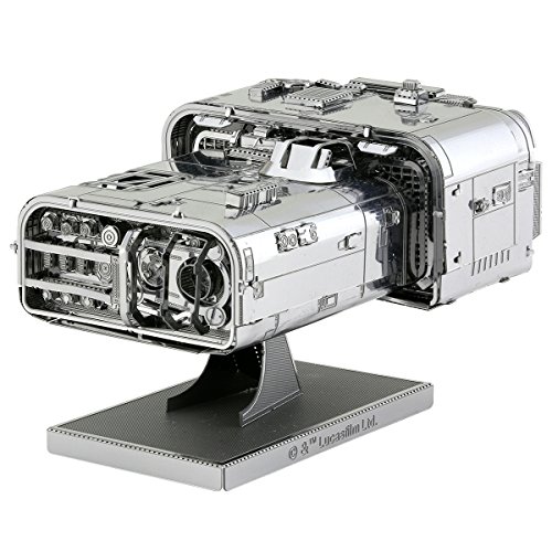 fascinations Metal Earth MMS412 502712 - Star Wars HAN Solo Moloch's Landspeeder, lasergeschnittener 3D-Konstruktionsbausatz, 2 Metallplatinen, ab 14 Jahren von fascinations
