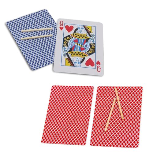 Fasent-Party Zauber Set - Close Up Magic Zauber Tricks Zaubertrick Illusion - Karte mit fliegenden Streichhölzern von Fasent-Party