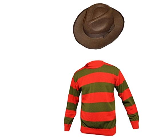 Fashion Herren Horror Halloween Verrücktes Kleid Kostüm Hut, Pullover, Set Fashion Herren Horror Halloween Verrücktes Kleid Kostüm Hut, Pullover, Set von Fashion