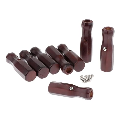 FashionCha 8Pcs Fußball Tisch Griffe rutschfeste Grip 16mm Loch Foosball Tisch Stange End Kappen von FashionCha