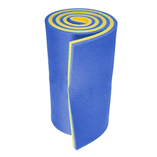 FashionCha Wassermatte Aus Schaumstoff Schwimmende Poolmatte Faltbare Xpe Matte Bequeme Liegefläche für Kinder Pool Und See, Blue von FashionCha