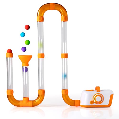 Fat Brain Air Toobz | Luftbetriebenes Ball- und Röhren-Physikspielzeug | Wissenschaftsexperimente für Kinder | Kreatives STEM Spielzeug Ab 3 Jahren Fat Brain Air Toobz | Luftbetriebenes Ball- und Röhren-Physikspielzeug | Wissenschaftsexperimente für Kinder | Kreatives STEM Spielzeug Ab 3 Jahren von Fat Brain Toys