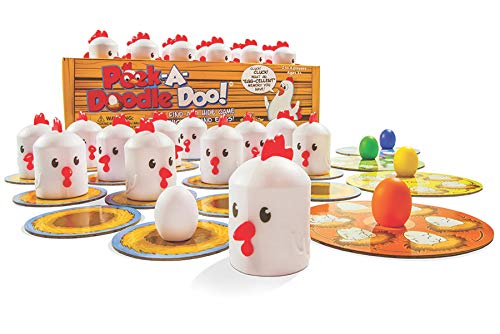Fat Brain Peek-a-Doodle-DOO!, Kids Preschool Toy, Educational Brain Teasers & Puzzles, Suitable for Boys & Girls Aged 3 Years Or Above von Fat Brain Toy