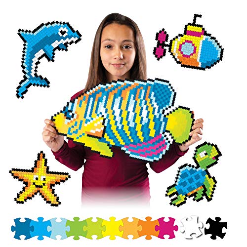 Fat Brain Toys FA200-1 Jixelz Puzzle, bunt, ‎25 x 17 x 5 cm 340.19 Grams von Fat Brain Toys