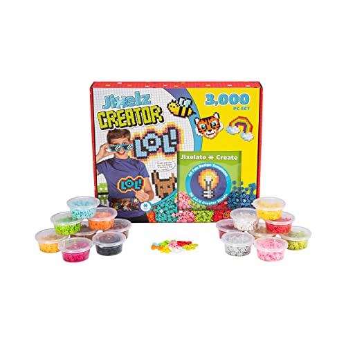 Fat Brain Toys Puzzelki Pixelki Jixelz Mega Zestaw Kreatora [KLOCKI] von Fat Brain Toys