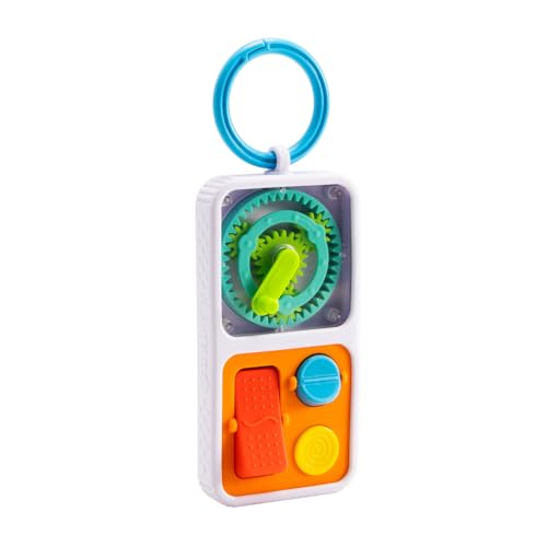 Fat Brain Toys PlayTab On The Go, sensorisches Reisespielzeug, weiche Hülle mit Clip, inklusive Spielplättchen, ab 12 Monaten Fat Brain Toys PlayTab On The Go, sensorisches Reisespielzeug, weiche Hülle mit Clip, inklusive Spielplättchen, ab 12 Monaten von Fat Brain Toys