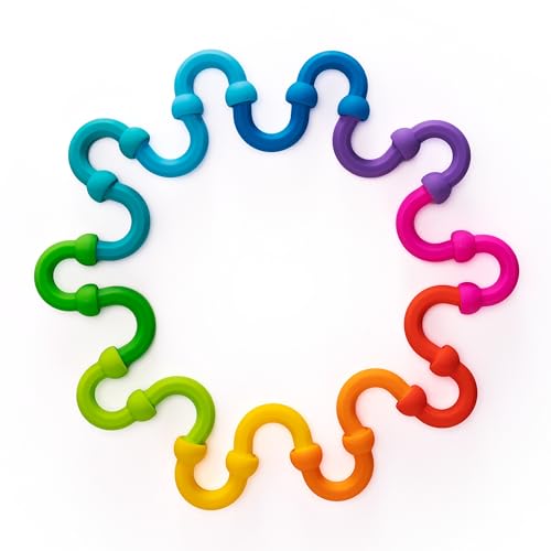 Fat Brain Toys Plip Links - Plip Links - Neues Bauen & Bauen für Kinder von 3 bis 12 Jahren Fat Brain Toys Plip Links - Plip Links - Neues Bauen & Bauen für Kinder von 3 bis 12 Jahren von Fat Brain Toys