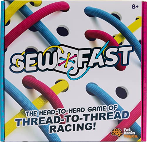 Fat Brain Toys Sew Fast Thread Racing Rennspiel, ab 8 Jahren, für 1-2 Spieler Fat Brain Toys Sew Fast Thread Racing Rennspiel, ab 8 Jahren, für 1-2 Spieler von Fat Brain Toys