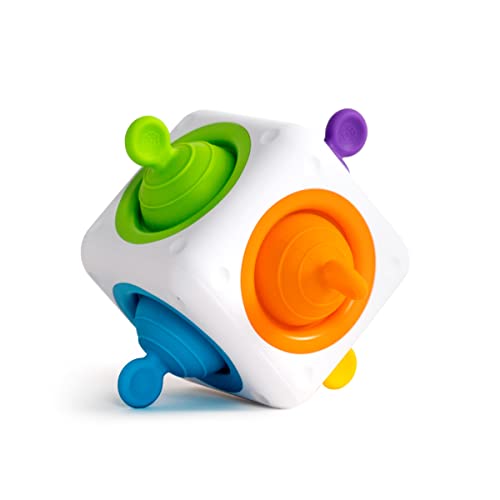 Fat Brain Toys Tugl Cube Popping Fidget Toy, Engaging for Toddlers, Kids, Teens, Adults - Relaxing Handheld Fidget Cube, 2 Years and Up Fat Brain Toys Tugl Cube Popping Fidget Toy, Engaging for Toddlers, Kids, Teens, Adults - Relaxing Handheld Fidget Cube, 2 Years and Up von Fat Brain Toys