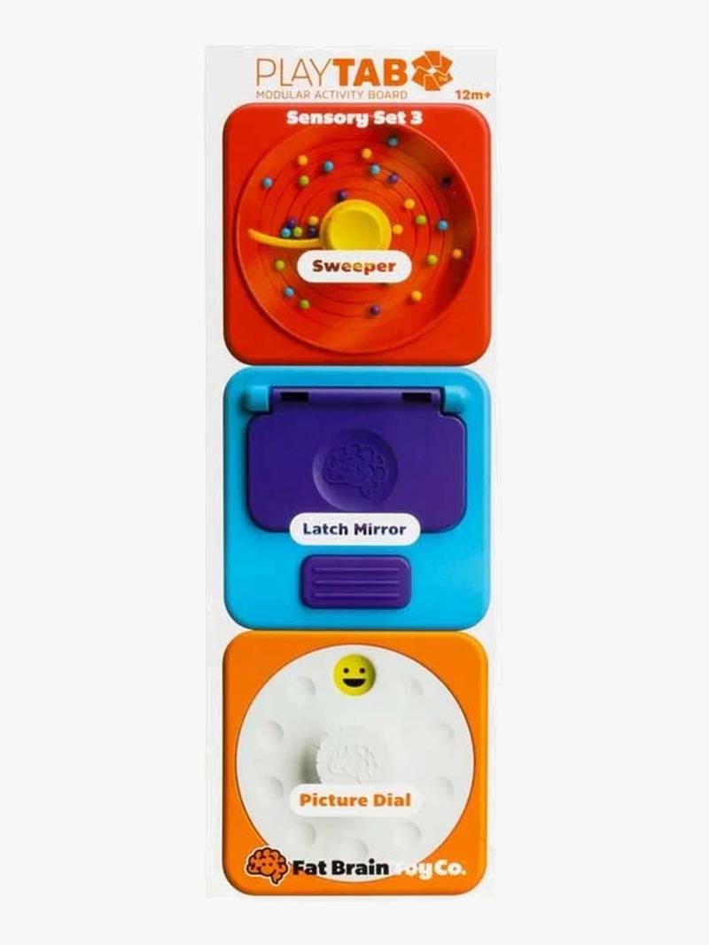 Fat Brain Play Tab Sensorik-Aktivitätsspielzeug Set 3, Babyspielzeug Fat Brain Play Tab Sensorik-Aktivitätsspielzeug Set 3, Babyspielzeug von Fat Brain
