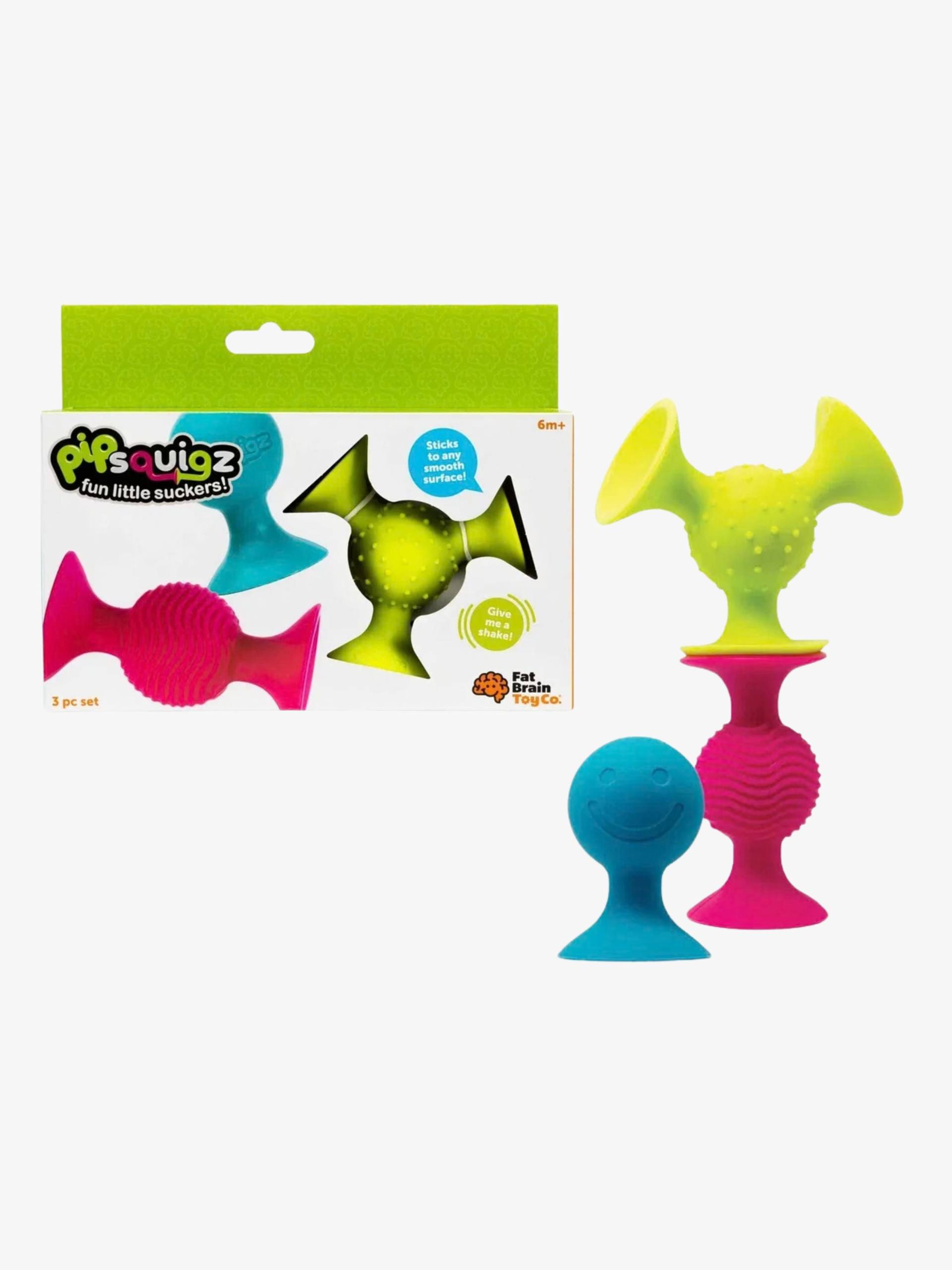 FatBrain Pipsquigz Rasseln, Babyspielzeug von Fat Brain