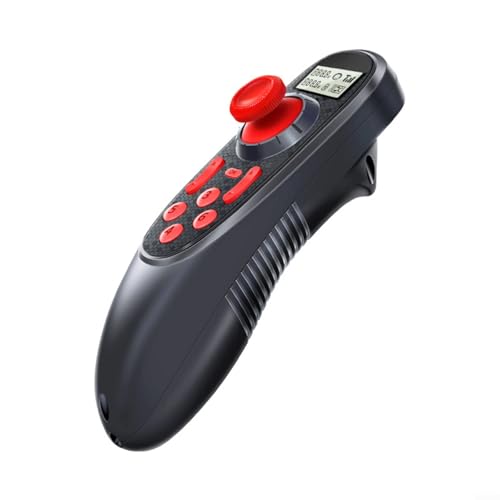 Fauhapyway DS-600 6CH 2,4 GHz Funkfernbedienung für ferngesteuertes Boot mit LCD-Bildschirm, große Reichweite 400-500 m von Fauhapyway