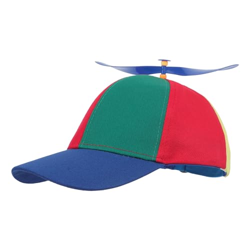 Faxianther Kinder Bunte Propellermütze Propeller-Mütze Lustige Baseball Cap Helikopter Kappe Propeller Cap Hubschraubermütze Hubschrauber-Kappe für Party Hochzeit Halloween Faxianther Kinder Bunte Propellermütze Propeller-Mütze Lustige Baseball Cap Helikopter Kappe Propeller Cap Hubschraubermütze Hubschrauber-Kappe für Party Hochzeit Halloween von Faxianther