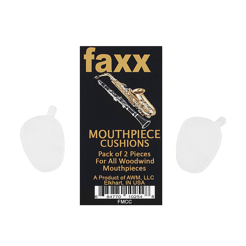 Faxx Mouthpiece Cushion transparent oval Bissplatte von Faxx