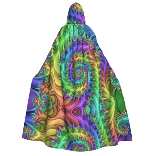 Fbghhty Batikdruck Kapuzenumhang Mittelalter Halloween Kostüm Erwachsene Männer Frauen Karneval Partys Cosplay Fbghhty Batikdruck Kapuzenumhang Mittelalter Halloween Kostüm Erwachsene Männer Frauen Karneval Partys Cosplay von Fbghhty