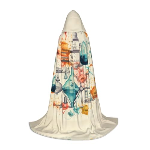 Fbghhty Chemie-Druck, Unisex, Kapuzenumhang, Halloween, Cosplay, Karneval, bequemer Umhang für Teenager-Partys Fbghhty Chemie-Druck, Unisex, Kapuzenumhang, Halloween, Cosplay, Karneval, bequemer Umhang für Teenager-Partys von Fbghhty
