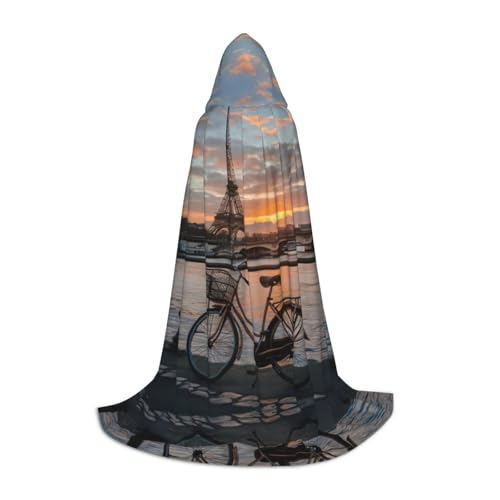 Fbghhty Eiffelturm-Umhang mit Kapuze, Unisex, mit Kapuze, Halloween, Cosplay, Karneval, bequemer Umhang für Teenager-Partys Fbghhty Eiffelturm-Umhang mit Kapuze, Unisex, mit Kapuze, Halloween, Cosplay, Karneval, bequemer Umhang für Teenager-Partys von Fbghhty