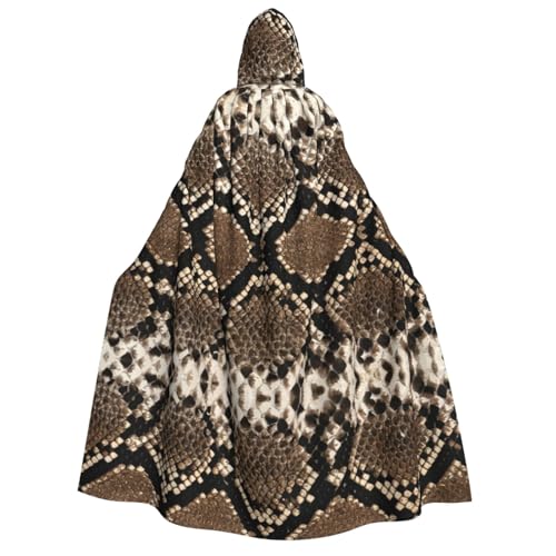 Fbghhty Kapuzenumhang mit Serpentinenmuster, mittelalterliches Halloween-Kostüm, Erwachsene, Herren, Damen, Karneval, Partys, Cosplay Fbghhty Kapuzenumhang mit Serpentinenmuster, mittelalterliches Halloween-Kostüm, Erwachsene, Herren, Damen, Karneval, Partys, Cosplay von Fbghhty