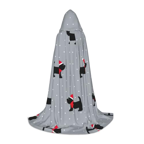 Fbghhty Kapuzenumhang mit niedlichem Hundemotiv, Unisex, für Halloween, Cosplay, Karneval, bequemer Umhang für Teenager-Partys Fbghhty Kapuzenumhang mit niedlichem Hundemotiv, Unisex, für Halloween, Cosplay, Karneval, bequemer Umhang für Teenager-Partys von Fbghhty