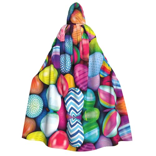 Fbghhty Ostereier-Druck, Kapuzenumhang, mittelalterliches Halloween-Kostüm, Erwachsene, Herren, Damen, Karneval, Partys, Cosplay Fbghhty Ostereier-Druck, Kapuzenumhang, mittelalterliches Halloween-Kostüm, Erwachsene, Herren, Damen, Karneval, Partys, Cosplay von Fbghhty