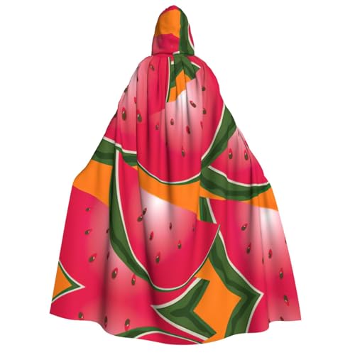 Fbghhty Reifer Wassermelonen-Umhang mit Kapuze, mittelalterliches Halloween-Kostüm, Erwachsene, Herren, Damen, Karneval, Partys, Cosplay Fbghhty Reifer Wassermelonen-Umhang mit Kapuze, mittelalterliches Halloween-Kostüm, Erwachsene, Herren, Damen, Karneval, Partys, Cosplay von Fbghhty