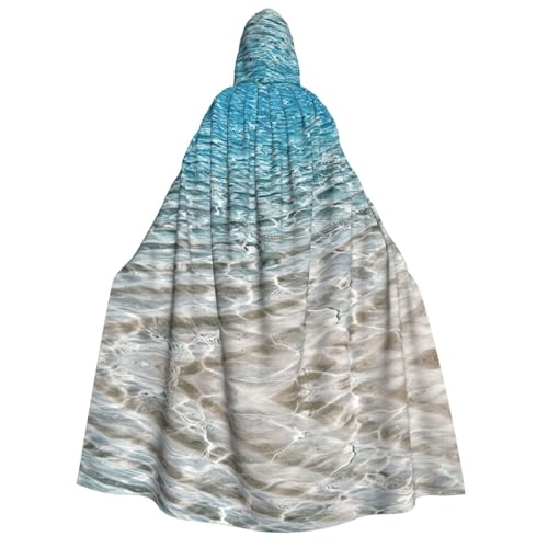 Fbghhty Transparentes Meerwasser-Aufdruck, Kapuzenumhang, mittelalterliches Halloween-Kostüm, Erwachsene, Herren, Damen, Karneval, Partys, Cosplay Fbghhty Transparentes Meerwasser-Aufdruck, Kapuzenumhang, mittelalterliches Halloween-Kostüm, Erwachsene, Herren, Damen, Karneval, Partys, Cosplay von Fbghhty
