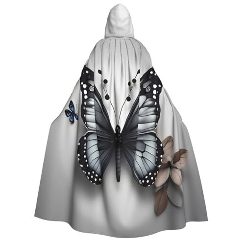 Fbghhty Umhang mit Kapuze, mittelalterliches Halloween-Kostüm, für Erwachsene, Herren, Damen, Karneval, Partys, Cosplay Fbghhty Umhang mit Kapuze, mittelalterliches Halloween-Kostüm, für Erwachsene, Herren, Damen, Karneval, Partys, Cosplay von Fbghhty