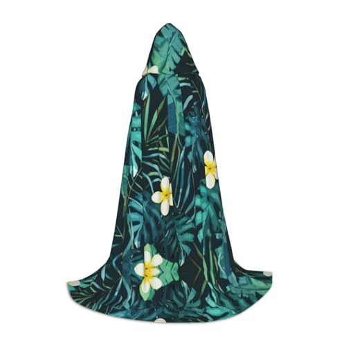 Fbghhty Unisex Kapuzenumhang mit Hawaii-Druck, Halloween, Cosplay, Karneval, bequemer Umhang für Teenager-Partys Fbghhty Unisex Kapuzenumhang mit Hawaii-Druck, Halloween, Cosplay, Karneval, bequemer Umhang für Teenager-Partys von Fbghhty