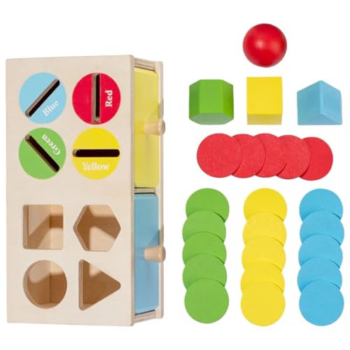 Color Shape Sorting Toy, Toddler Learning Shape Toy, Color Recognition Sorting Box, Nursery Color Shape Sorter, Educational Matching Box Toy, Daycare Learning Shape Sorter, Durable Sorting Learning Color Shape Sorting Toy, Toddler Learning Shape Toy, Color Recognition Sorting Box, Nursery Color Shape Sorter, Educational Matching Box Toy, Daycare Learning Shape Sorter, Durable Sorting Learning von Fbinys