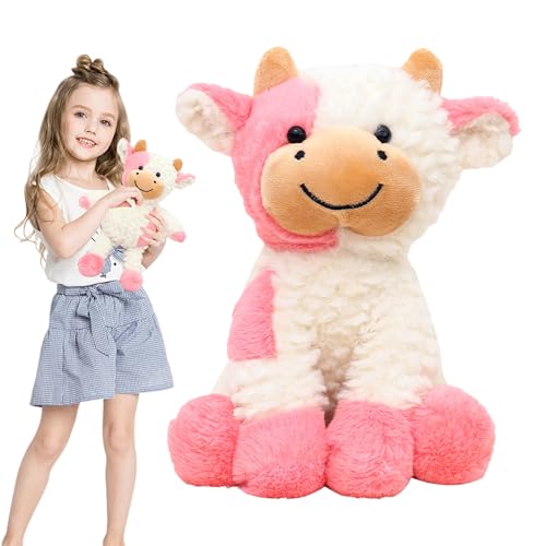 Fbinys Cow Stuffed Animal, Realistic Plush Toy, Soft & Cuddly Farm Cow Doll, Adorable Hugging Companion, for Kids, Perfect for Easter, Valentine’s Day, Birthdays Fbinys Cow Stuffed Animal, Realistic Plush Toy, Soft & Cuddly Farm Cow Doll, Adorable Hugging Companion, for Kids, Perfect for Easter, Valentine’s Day, Birthdays von Fbinys