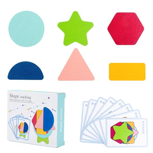 Fbinys Geometrie -Matching -Spiel, Formpassungsrätsel | Hölzerne Farberkennung passende Labyrinth - Vorschulssorter, unterhaltsame Glatte Geometrie -Sorting -Stapelspielzeug Fbinys Geometrie -Matching -Spiel, Formpassungsrätsel | Hölzerne Farberkennung passende Labyrinth - Vorschulssorter, unterhaltsame Glatte Geometrie -Sorting -Stapelspielzeug von Fbinys