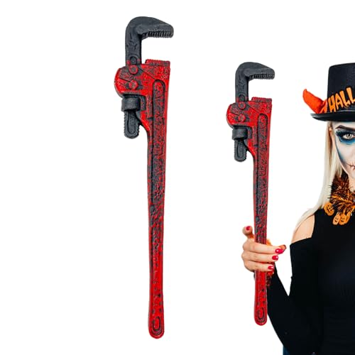 Fbinys Halloween Blood Wrench, Bloody Simulation Prop, Realistic Resin Tool, Lightweight Costume Accessory, Horror Decor for Haunted Houses, Cosplay, and Theater Plays, 20.87x3.54x1.18 inches Fbinys Halloween Blood Wrench, Bloody Simulation Prop, Realistic Resin Tool, Lightweight Costume Accessory, Horror Decor for Haunted Houses, Cosplay, and Theater Plays, 20.87x3.54x1.18 inches von Fbinys