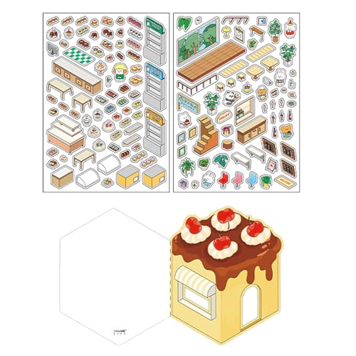 Room Decor Stickers, Stickers for Adults, Sticker Art Crafts, Creative Sticker Scenes, Kids Room Stickers, Miniature House Stickers, Personalized Planner Stickers, Crafting Sticker Set, Fun Sticker Room Decor Stickers, Stickers for Adults, Sticker Art Crafts, Creative Sticker Scenes, Kids Room Stickers, Miniature House Stickers, Personalized Planner Stickers, Crafting Sticker Set, Fun Sticker von Fbinys