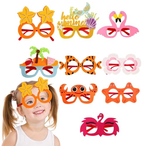 Sonnenbrille Party, 9x Dekoration Party Pool Sonnenbrille Lustige Themed Coole Neuheit Streich Brille für Hawaii Küste Kreuzfahrt Camping Abschlussfeier Festivals Outdoor Events Sonnenbrille Party, 9x Dekoration Party Pool Sonnenbrille Lustige Themed Coole Neuheit Streich Brille für Hawaii Küste Kreuzfahrt Camping Abschlussfeier Festivals Outdoor Events von Fbinys