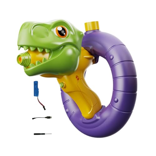 Water Squirt Toy, Cute Dinosaur Shark Water Soaker, Electric Rechargeable Pool Toy, Leakproof Design, 900ml Large Capacity Tank, Outdoor for Beach, Park, and Swimming Water Squirt Toy, Cute Dinosaur Shark Water Soaker, Electric Rechargeable Pool Toy, Leakproof Design, 900ml Large Capacity Tank, Outdoor for Beach, Park, and Swimming von Fbinys