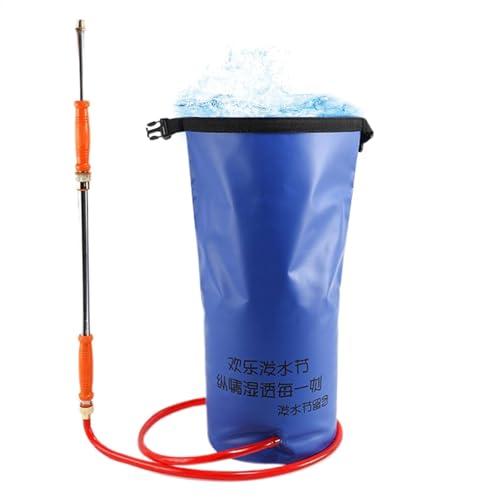 Water Squirter, Backpack-Style, High-Capacity and Lightweight, Foam Sprayer Toy for Beach Fun, Pool Parties and Outdoor Games, 47.24x4.72x3.15 inches, Blue Green von Fbinys