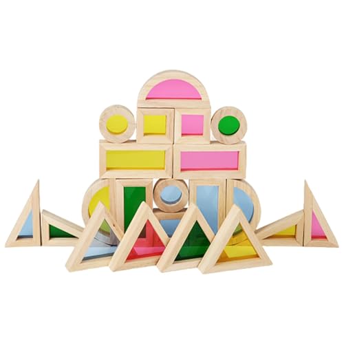 Wooden Rainbow Stacker Blocks, Educational Castle Blocks for Kids, Rainbow Building Blocks Toy, Geometric Learning Stacking Blocks, Acrylic Rainbow Preschool Blocks, Fine Motor Skill Development Toys Wooden Rainbow Stacker Blocks, Educational Castle Blocks for Kids, Rainbow Building Blocks Toy, Geometric Learning Stacking Blocks, Acrylic Rainbow Preschool Blocks, Fine Motor Skill Development Toys von Fbinys