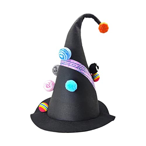 Fcnjsao Cartoon Planet Modell Dekor Hexenhüte handgefertigt für Halloween Haarschmuck Halloween Party Supplies Fcnjsao Cartoon Planet Modell Dekor Hexenhüte handgefertigt für Halloween Haarschmuck Halloween Party Supplies von Fcnjsao